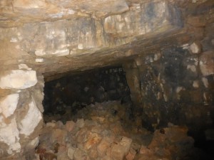 Artillery cavern, interior